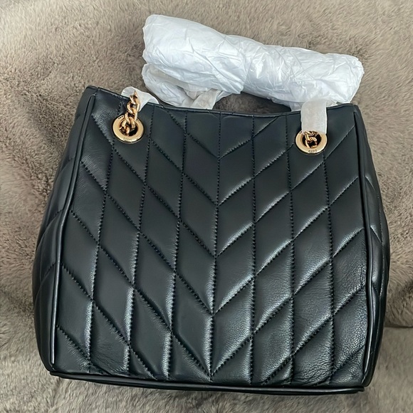 Karl Lagerfeld - Leather Bucket Purse - Picture 7 of 12